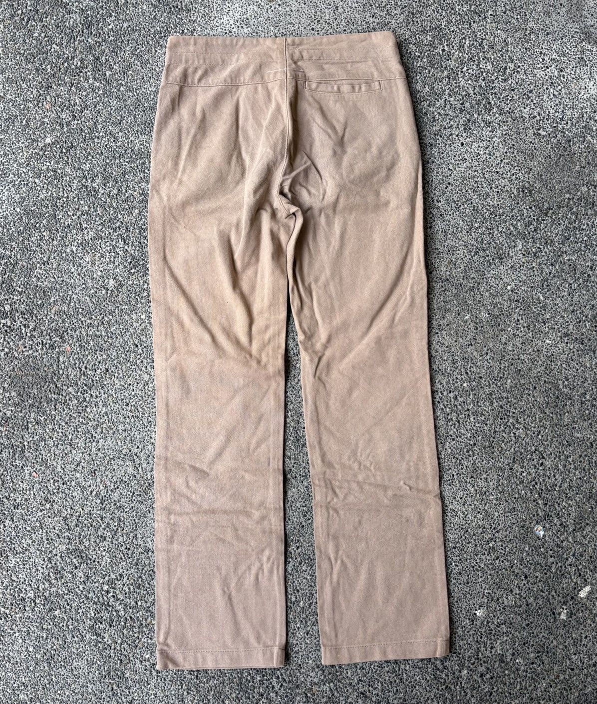 MM6 MM6 Maison Margiela Brown Cotton Trousers Size 30" / US 8 / IT 44 - 6 Thumbnail