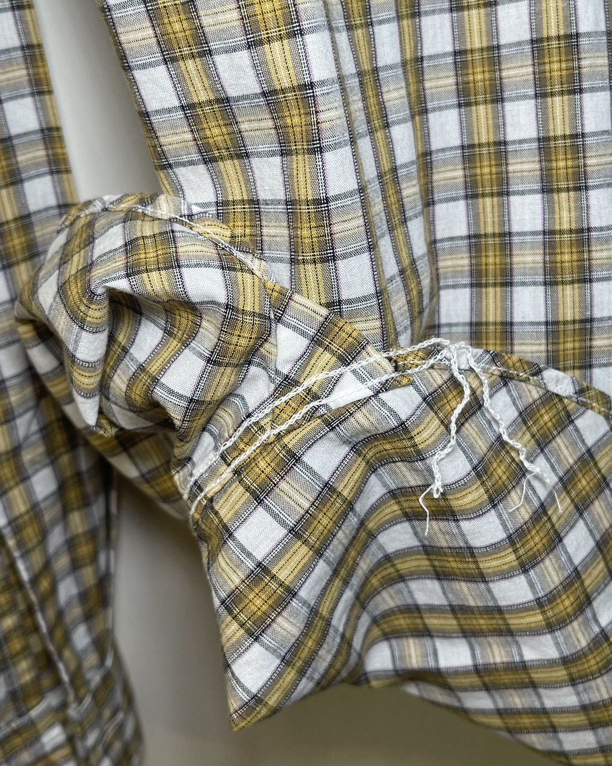 Stevenson Overall Co. Stevenson Overall Co Checker Plaid Shirt - Medium - Yellow Size US M / EU 48-50 / 2 - 11 Thumbnail