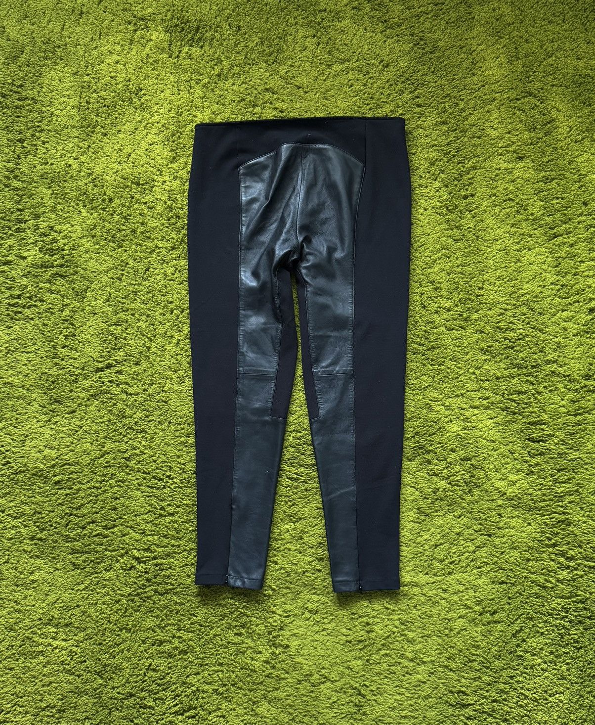 Boutique Moschino × Moschino × Vintage Moschino cheap and chick 2000s vintage real leather pants Size 34" / US 12 / IT 48 - 2 Thumbnail