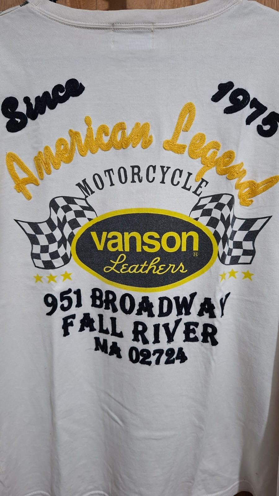Vanson Leathers Vanson Embroidery Patch Motorcycle/American Casual Design Size US L / EU 52-54 / 3 - 2 Thumbnail