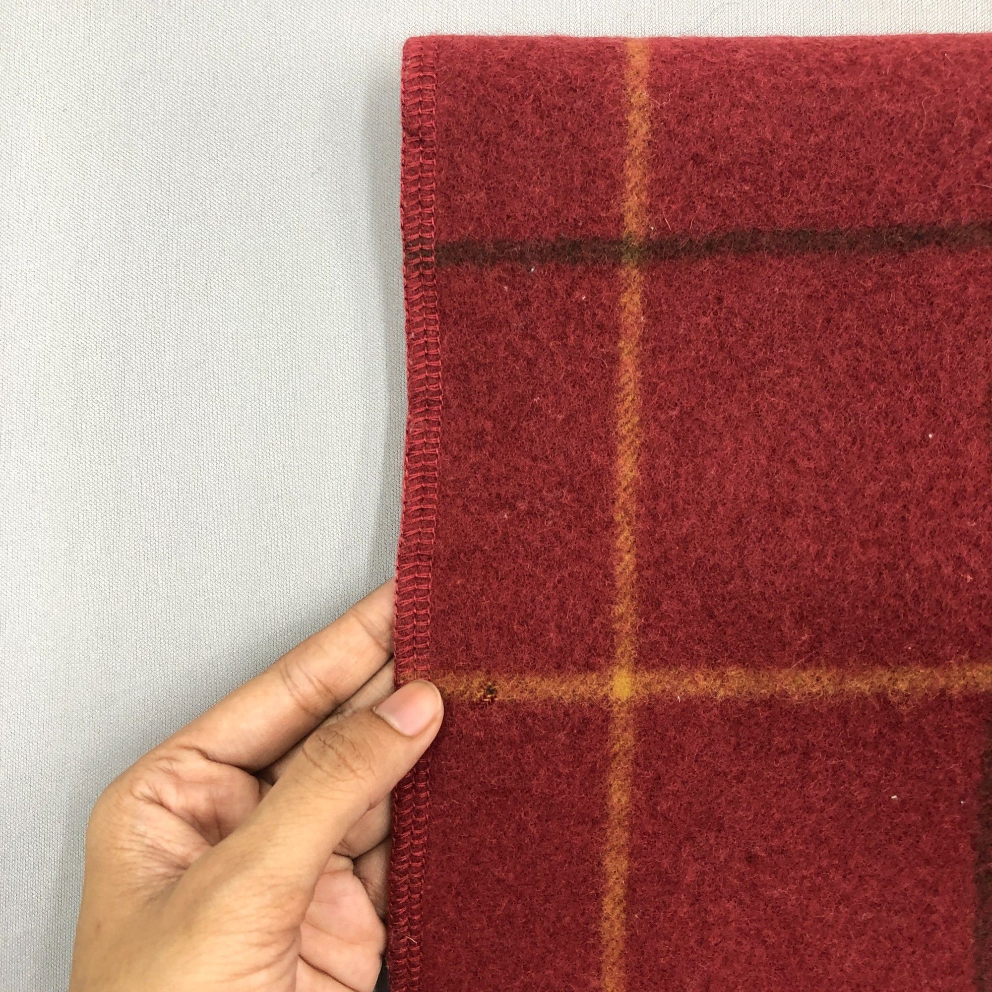 Aquascutum Vintage Aquascutum Scarf Muffler Wool Shawls Wraps Scarves Size ONE SIZE - 8 Thumbnail