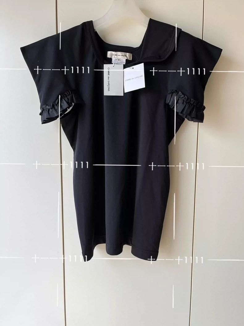 Comme des Garcons Comme Des Garcons Irregular deconstructed short-sleeved T- Size S / US 4 / IT 40 - 1 Thumbnail