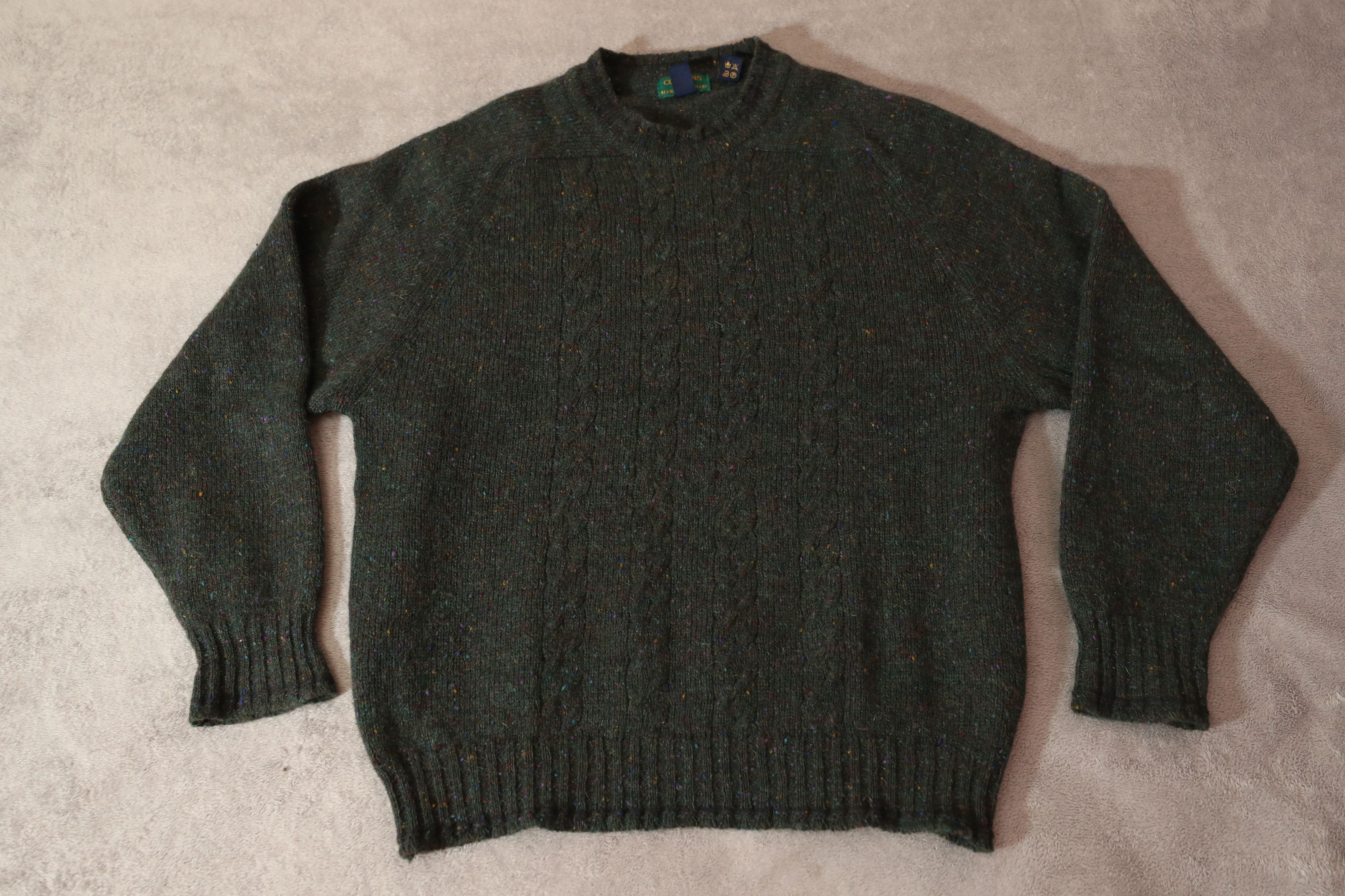 Alexander Julian Colours by Alexander Julian Wool & Mohair Sweater (XL) Size US XL / EU 56 / 4 - 3 Thumbnail