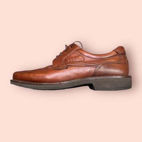 Ecco ECCO Men’s Sz EU 41 US 7/7.5 W Helsinki Chili Brown Leather Size US 7.5 / EU 40-41 - 2 Thumbnail