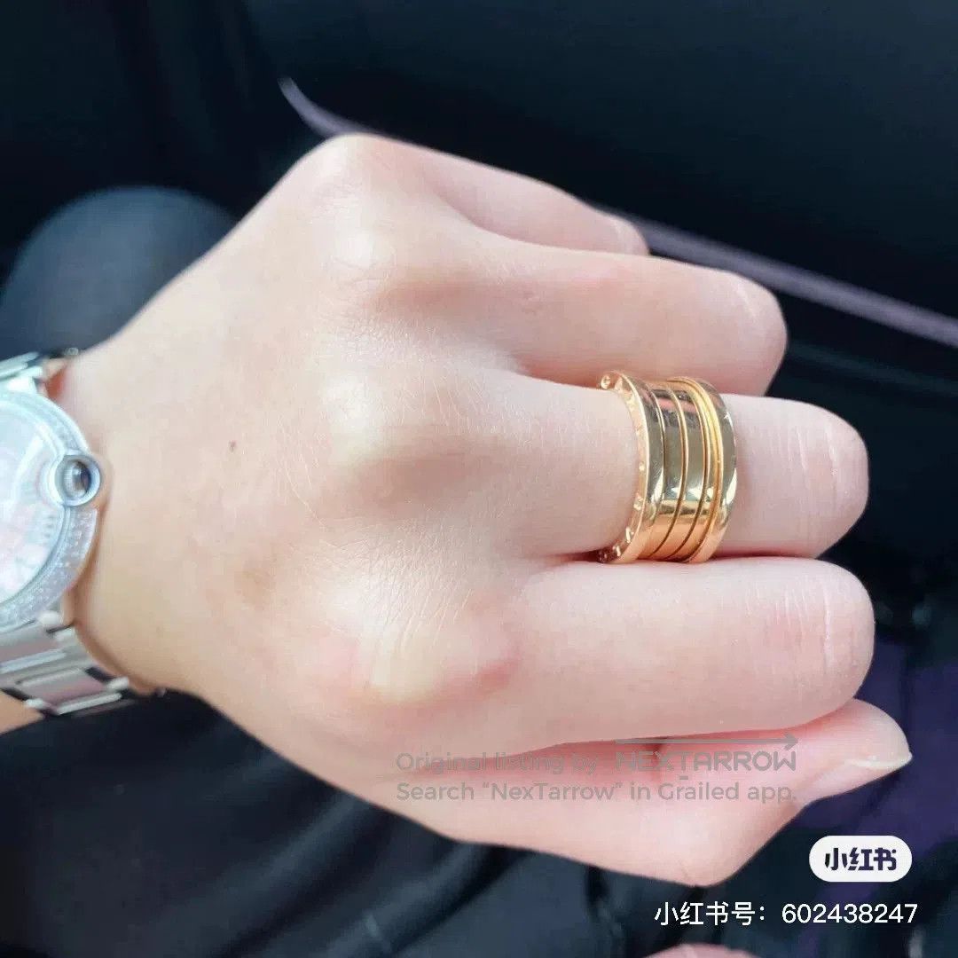 Bvlgari Bvlgari B.ZERO1 18k Rose Gold Ring. Size ONE SIZE - 5 Thumbnail