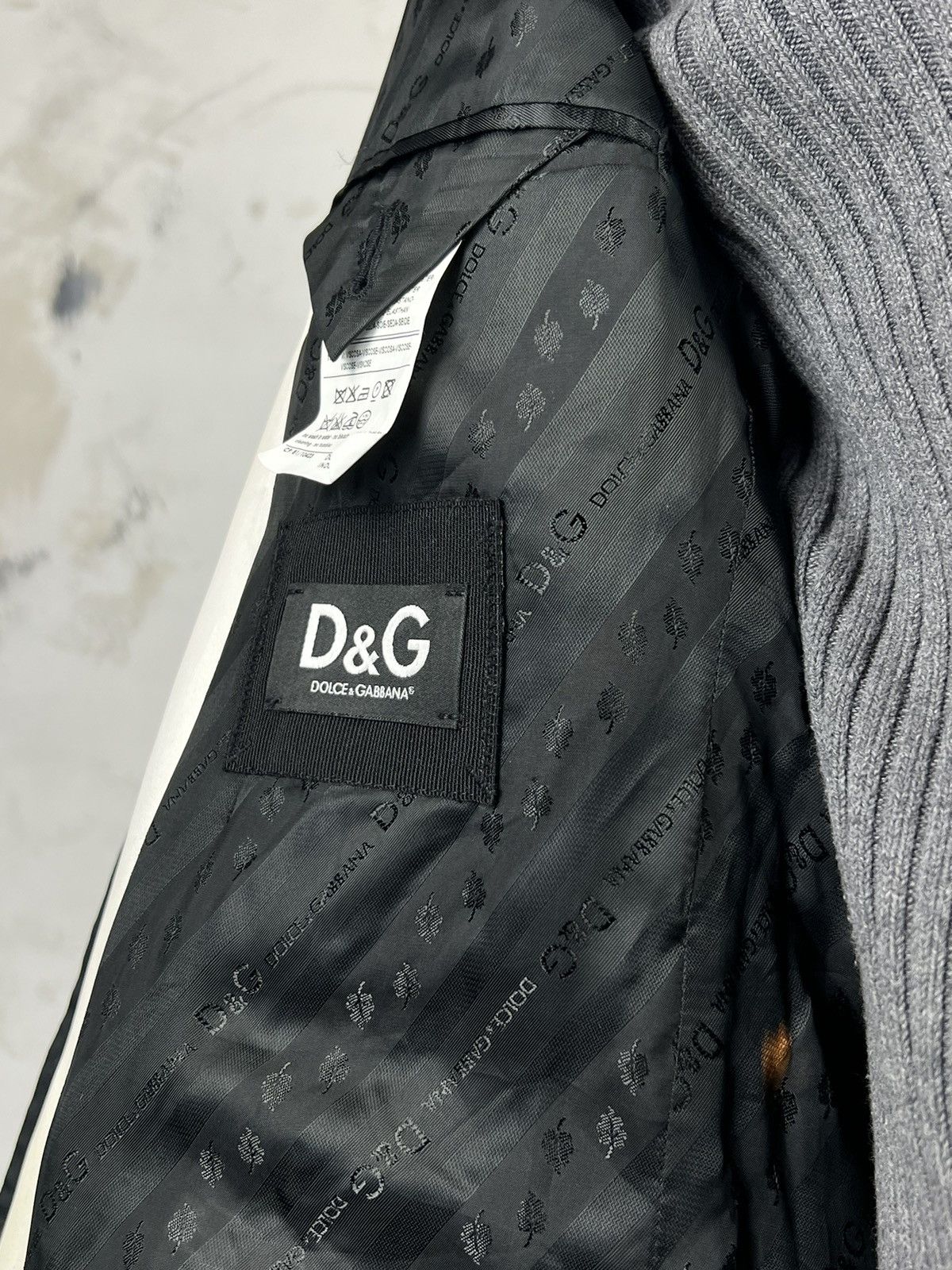 Dolce & Gabbana Dolce & Gabbana D&G Custom Blazer Tailored Jacket Size 50 M Size 40R - 9 Thumbnail