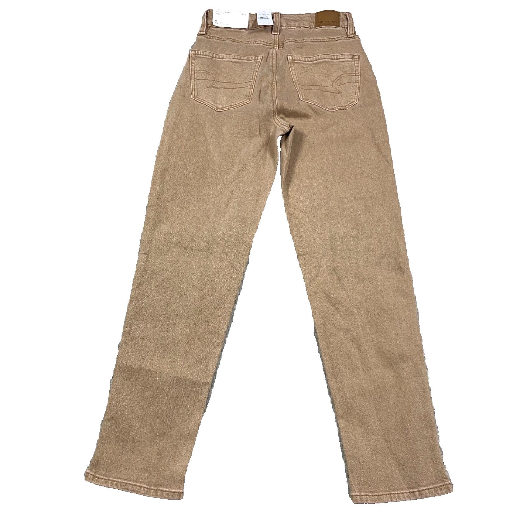 American Eagle Outfitters American Eagle Outfitters Jeans Women 0 Brown Mom 5-Pocket Denim Stretch Inseam 28in High Rise 80s 90s Retro Grunge Modern Vintage: No Size 25" / US 0 / IT 36 - 3 Thumbnail