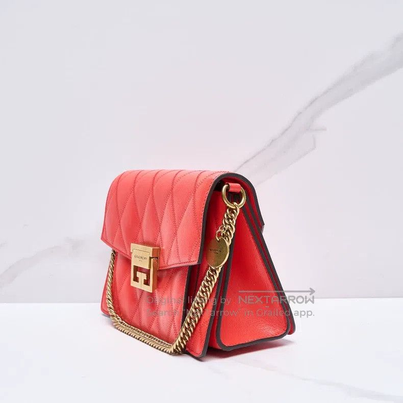 Givenchy Givenchy Lady GV3 Chain Link Bag with Stitching Size ONE SIZE - 2 Thumbnail