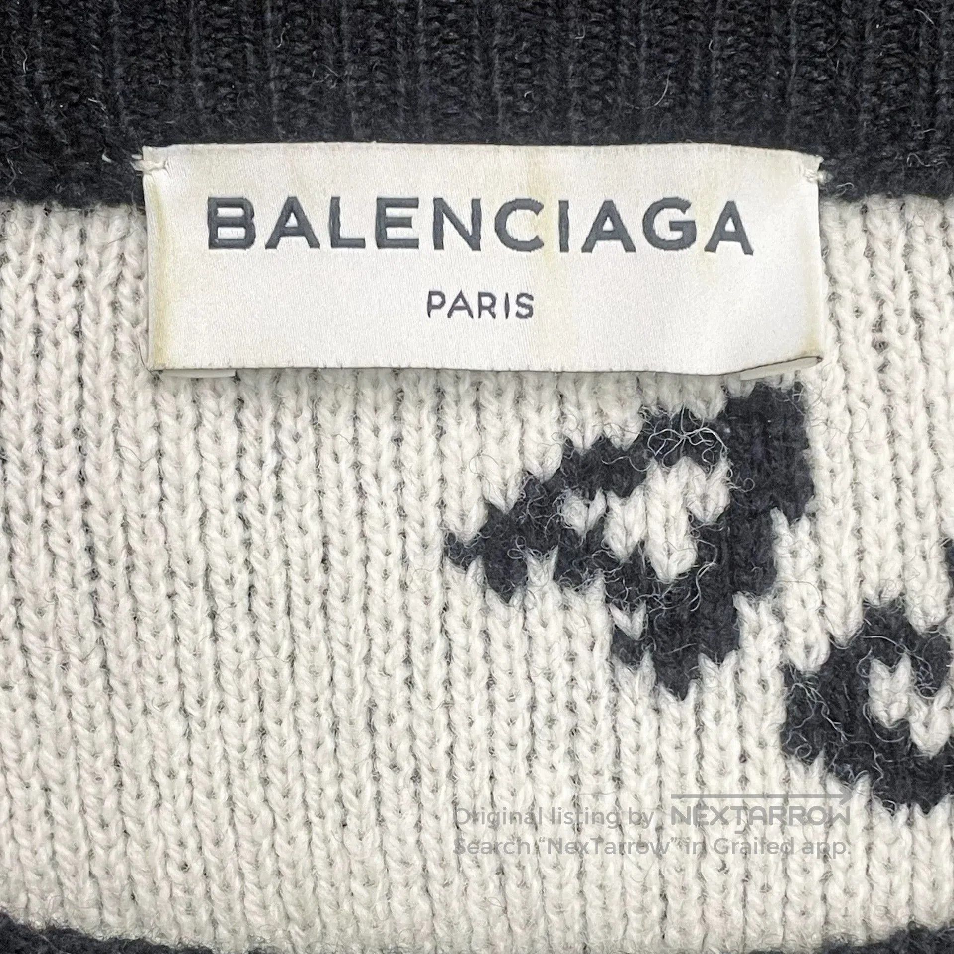 Balenciaga black logo sweater from balenciaga. Size US M / EU 48-50 / 2 - 4 Thumbnail