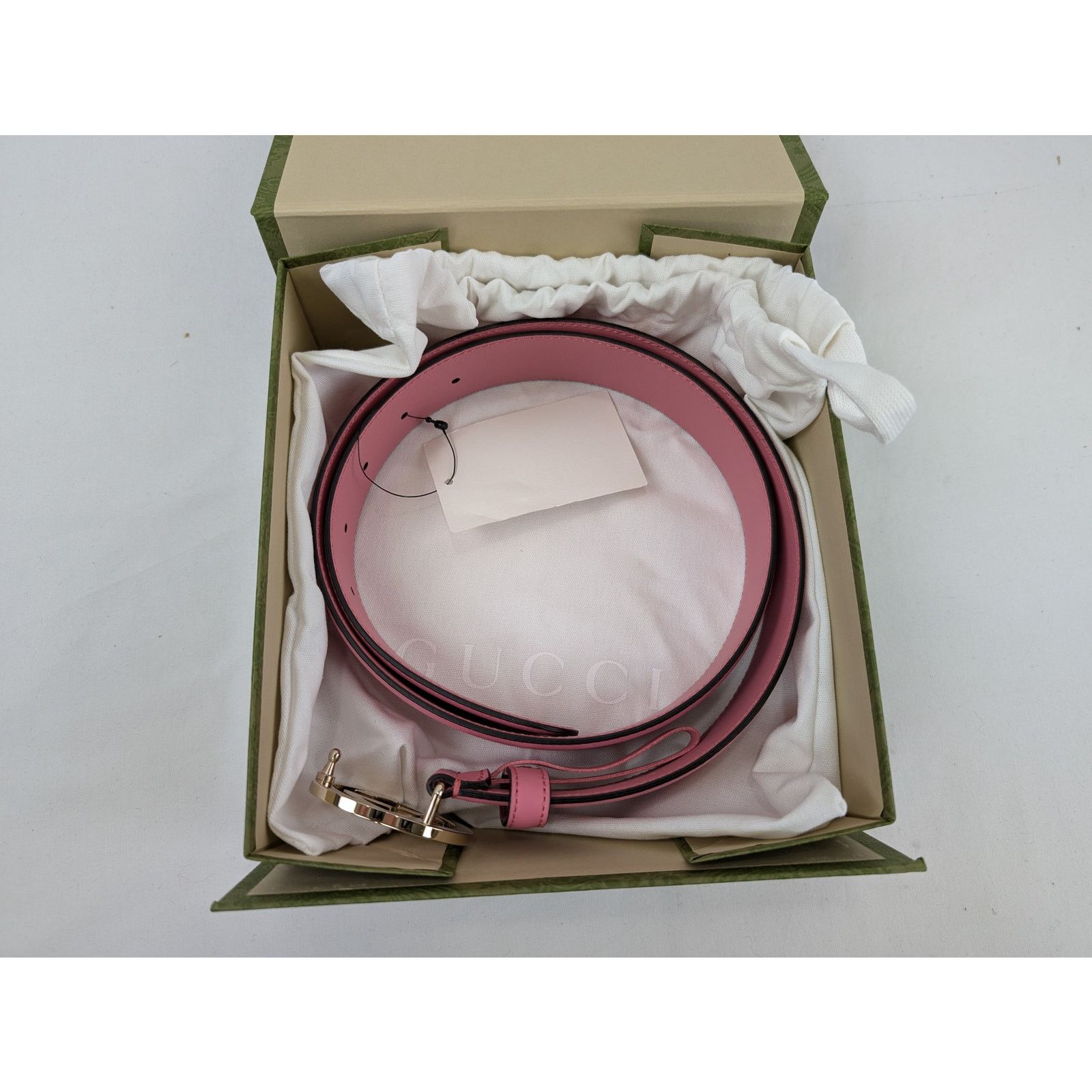 Gucci o1rshd1 Size: 90cm / Moon Belt in Glossy Pink Size ONE SIZE - 21 Thumbnail
