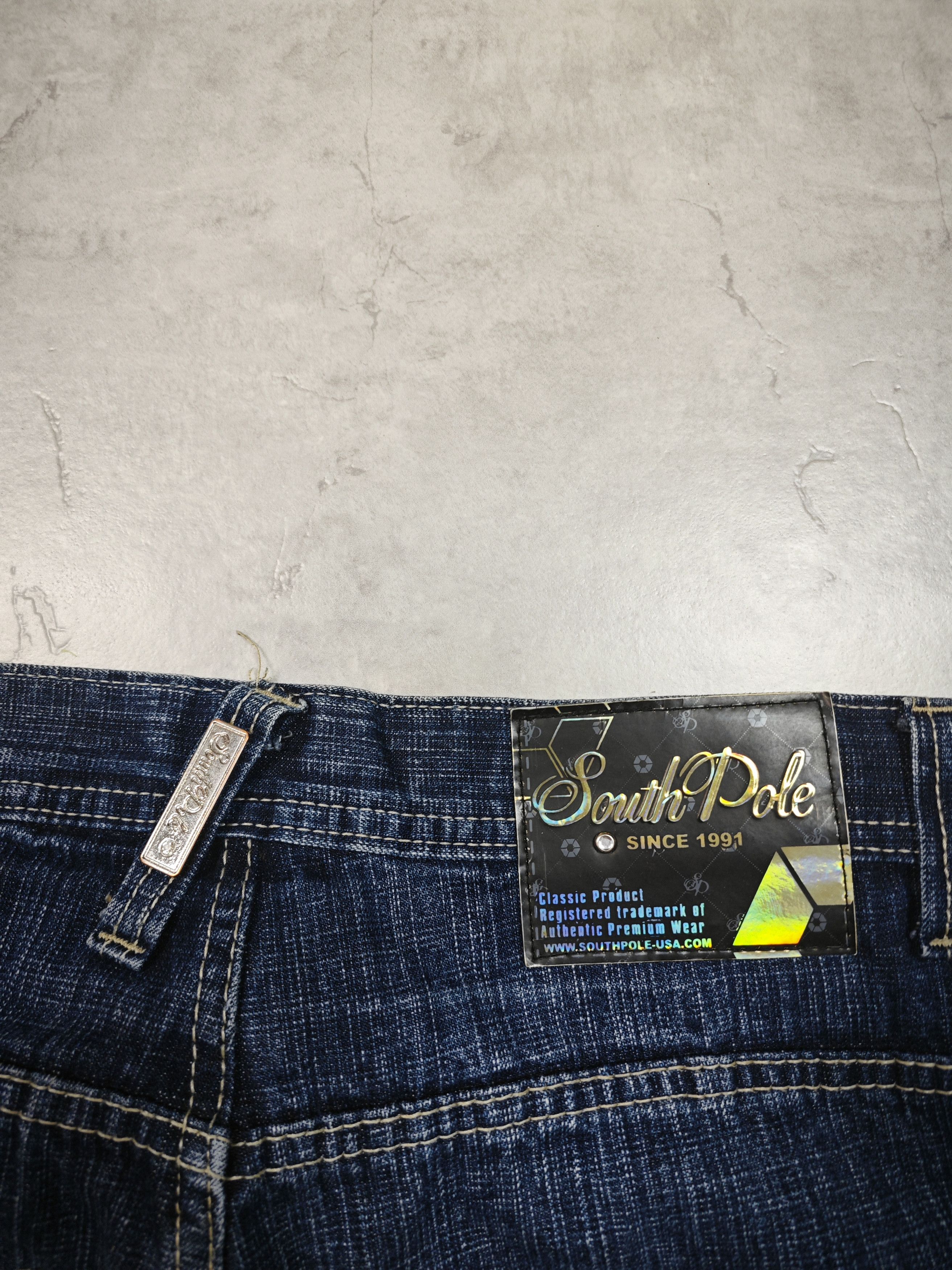 Southpole Southpole Vintage Jeans Size US 35 - 3 Thumbnail