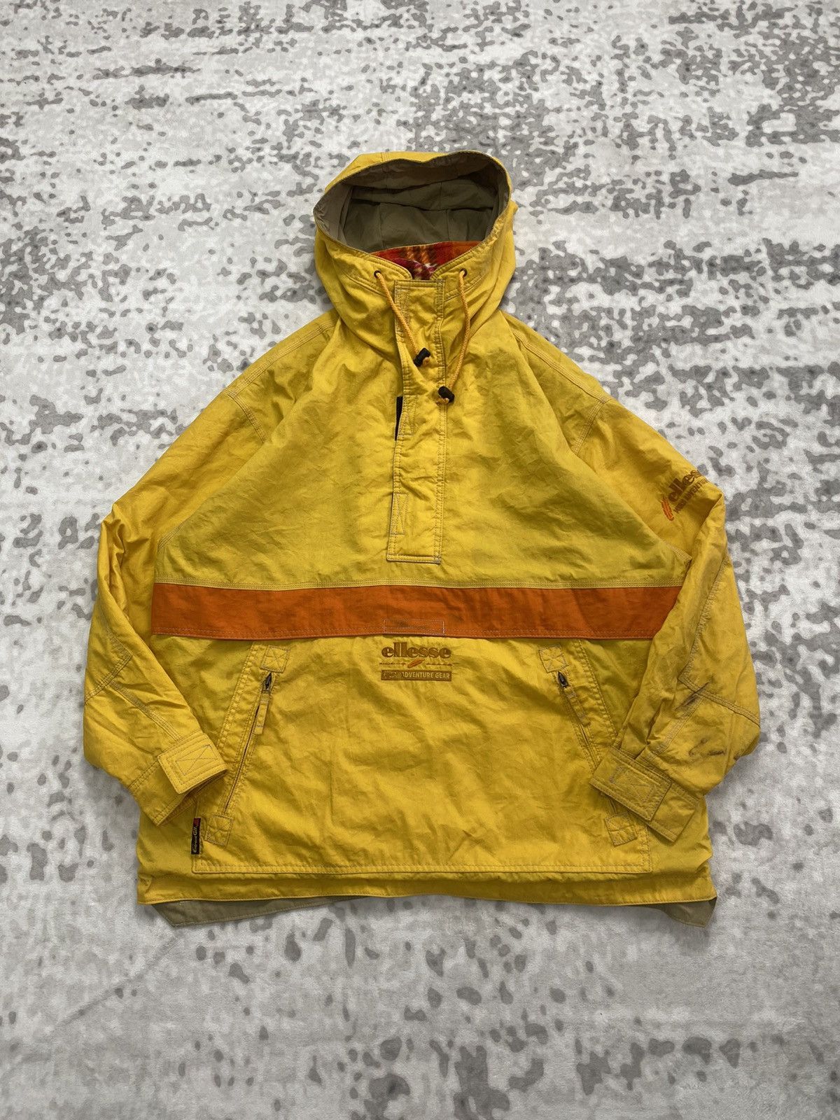 Ellesse × Vintage Vintage ELLESSE Goldwin Italy Jacket Hoodie