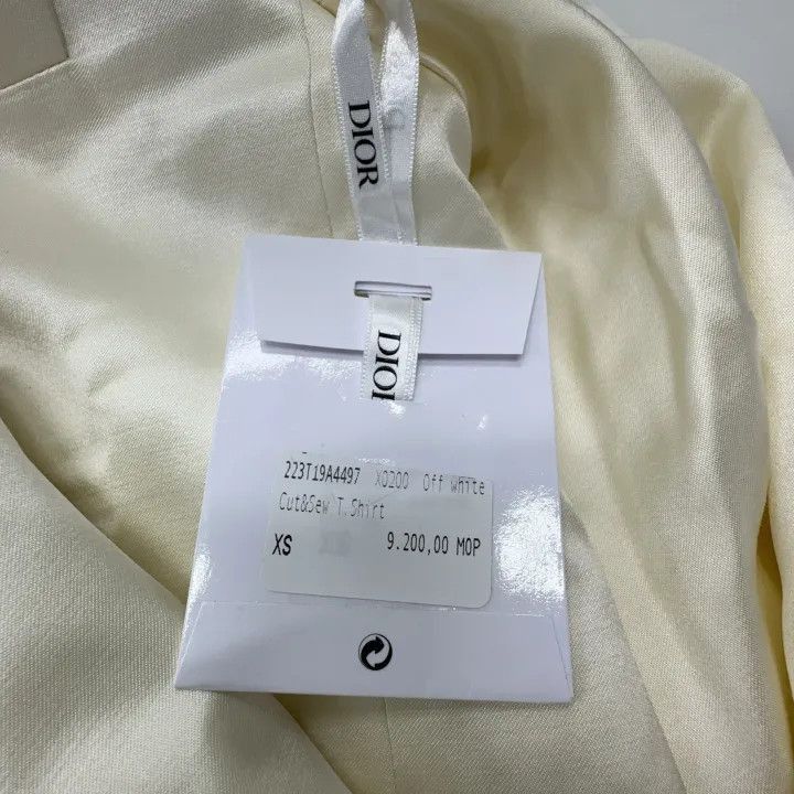 Dior Dior Dior White Slim Fit Suit Jacket 0079-2507 Size US L / EU 52-54 / 3 - 7 Thumbnail