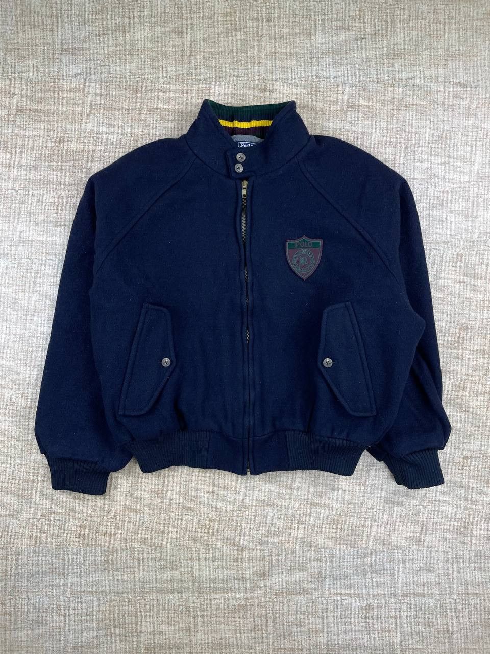Polo Ralph Lauren Vintage Polo Ralph Lauren Wool Jacket Size US L / EU 52-54 / 3 - 2 Thumbnail