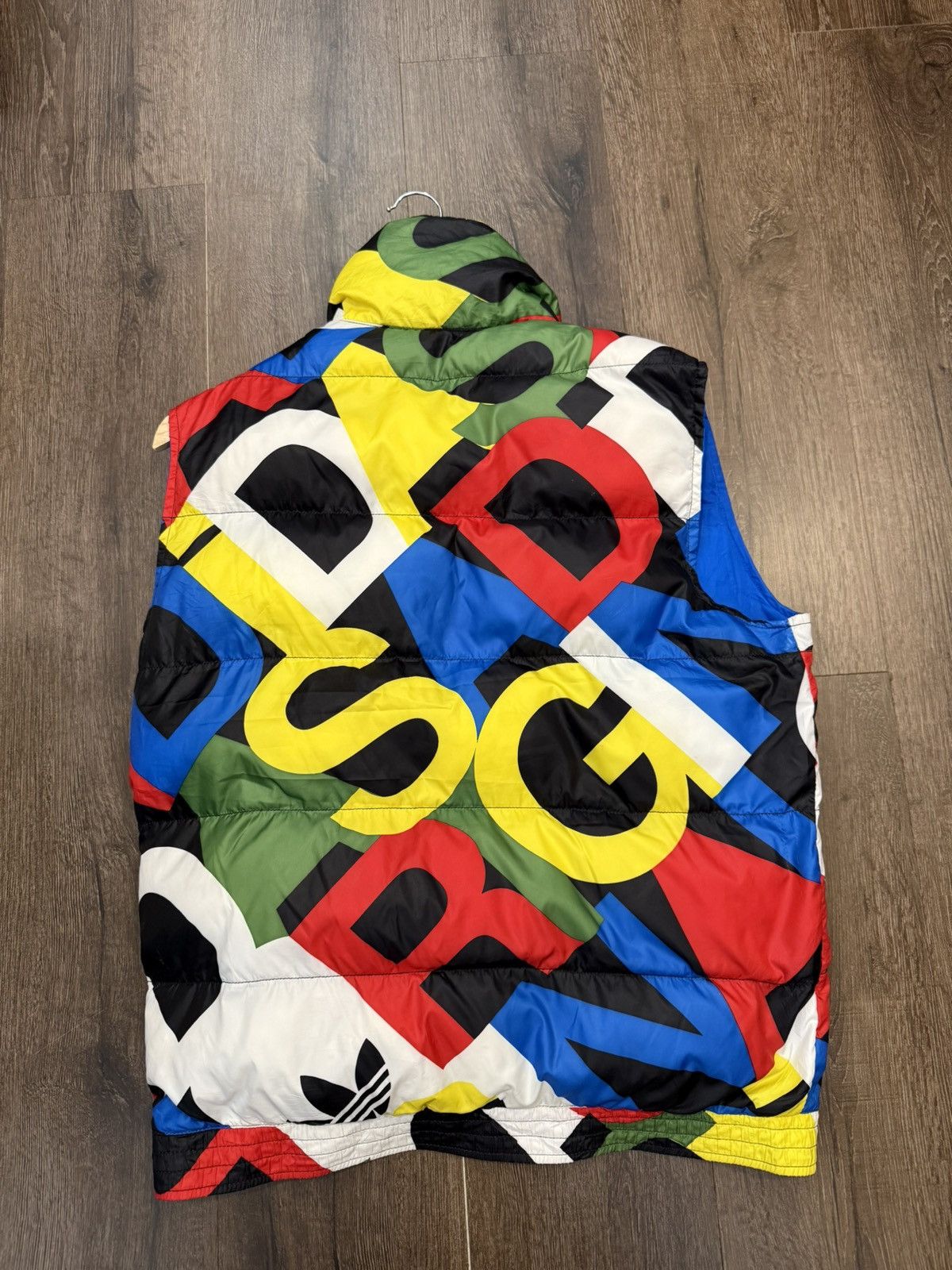 Adidas y2k ADIDAS Multicolor Padded Vest Down Size US S / EU 44-46 / 1 - 7 Thumbnail