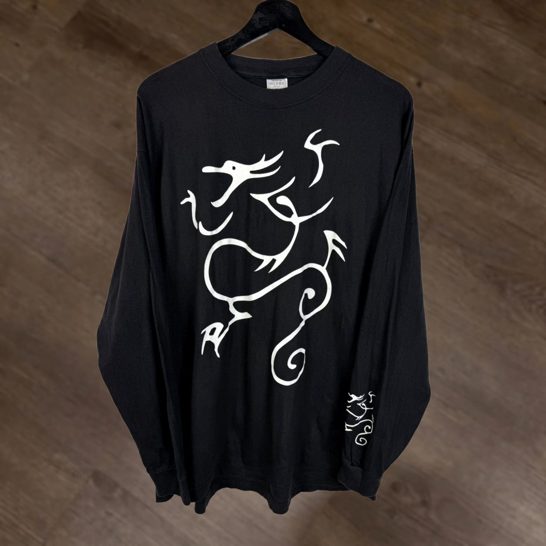 Band Tees × Vintage Vintage 90s Sick Of It All Dragon Hoodie