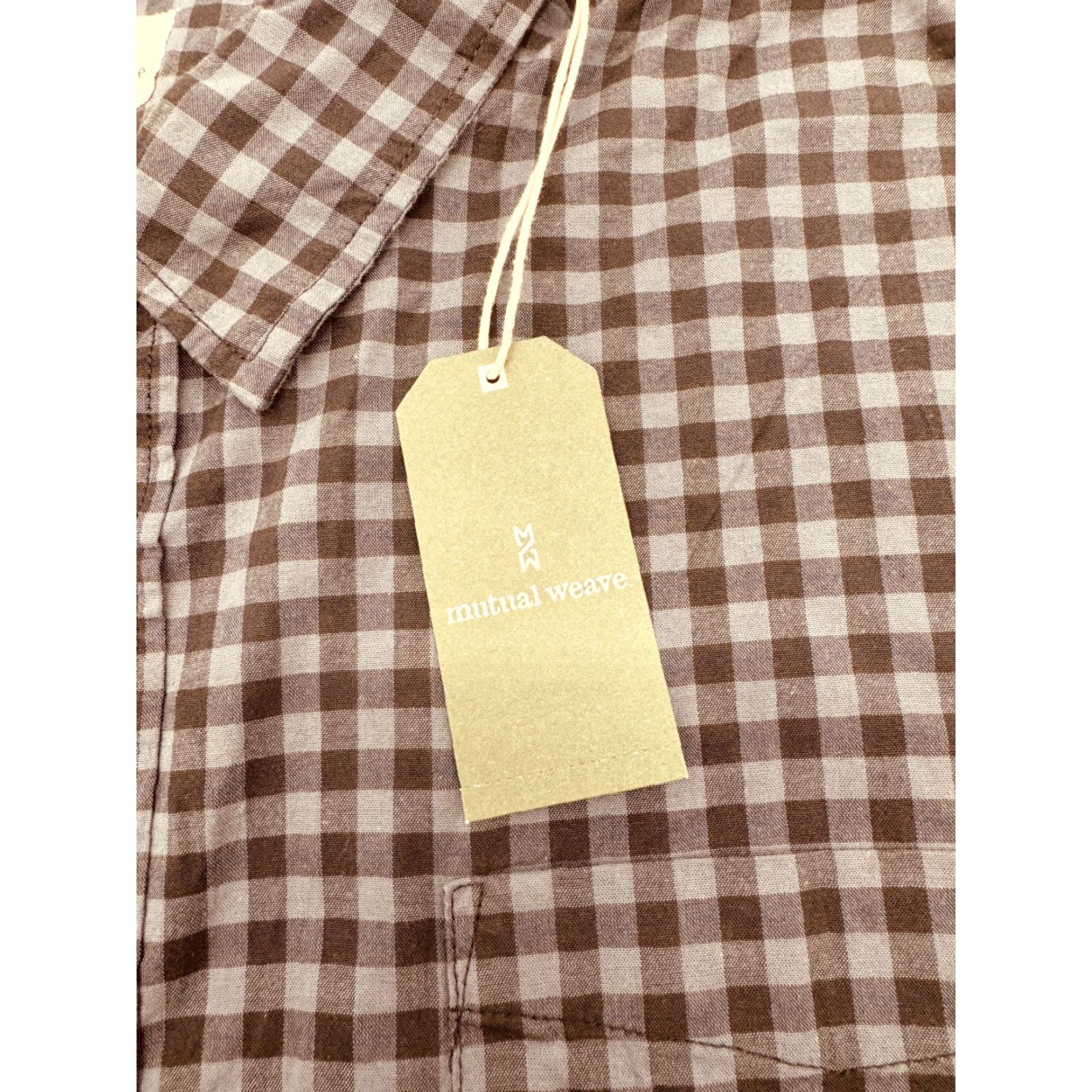 Vintage VINTAGE Mutual Weave Long Sleeve Button-Up Mens 4XLT Check Shirt NEW NWT 2753 Size US XXL / EU 58 / 5 - 3 Thumbnail