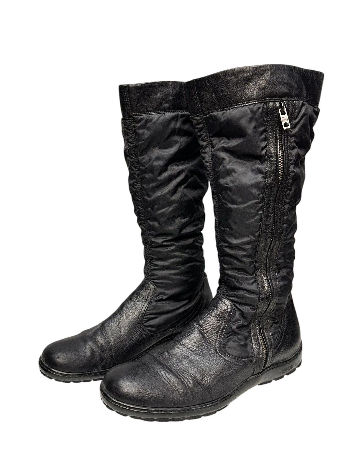 If Six Was Nine High slim fit black leather boots Maison Margiela 2000 style Size US 10 / IT 40 - 2 Thumbnail