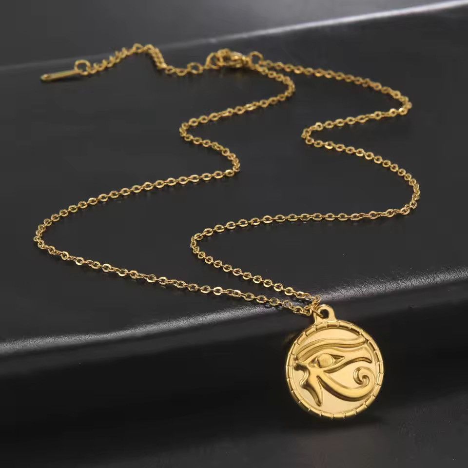 Jewelry Eye Of Horus Ra Pendant Necklace Size ONE SIZE - 5 Thumbnail