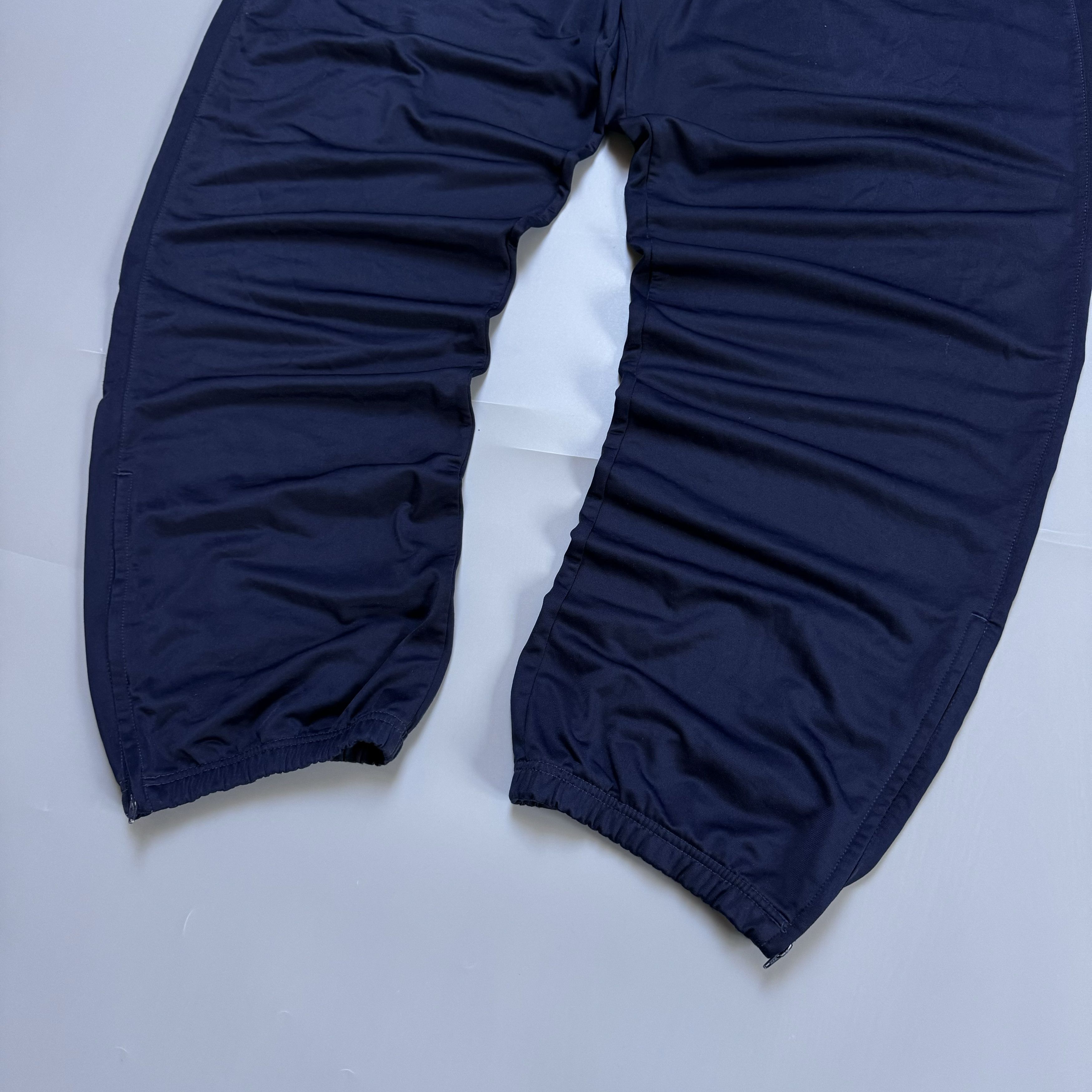 Nike × Vintage NIKE VINTAGE WHITE SWOOSH DRILL OVERSIZE PANTS Y2K Size US 36 / EU 52 - 3 Thumbnail