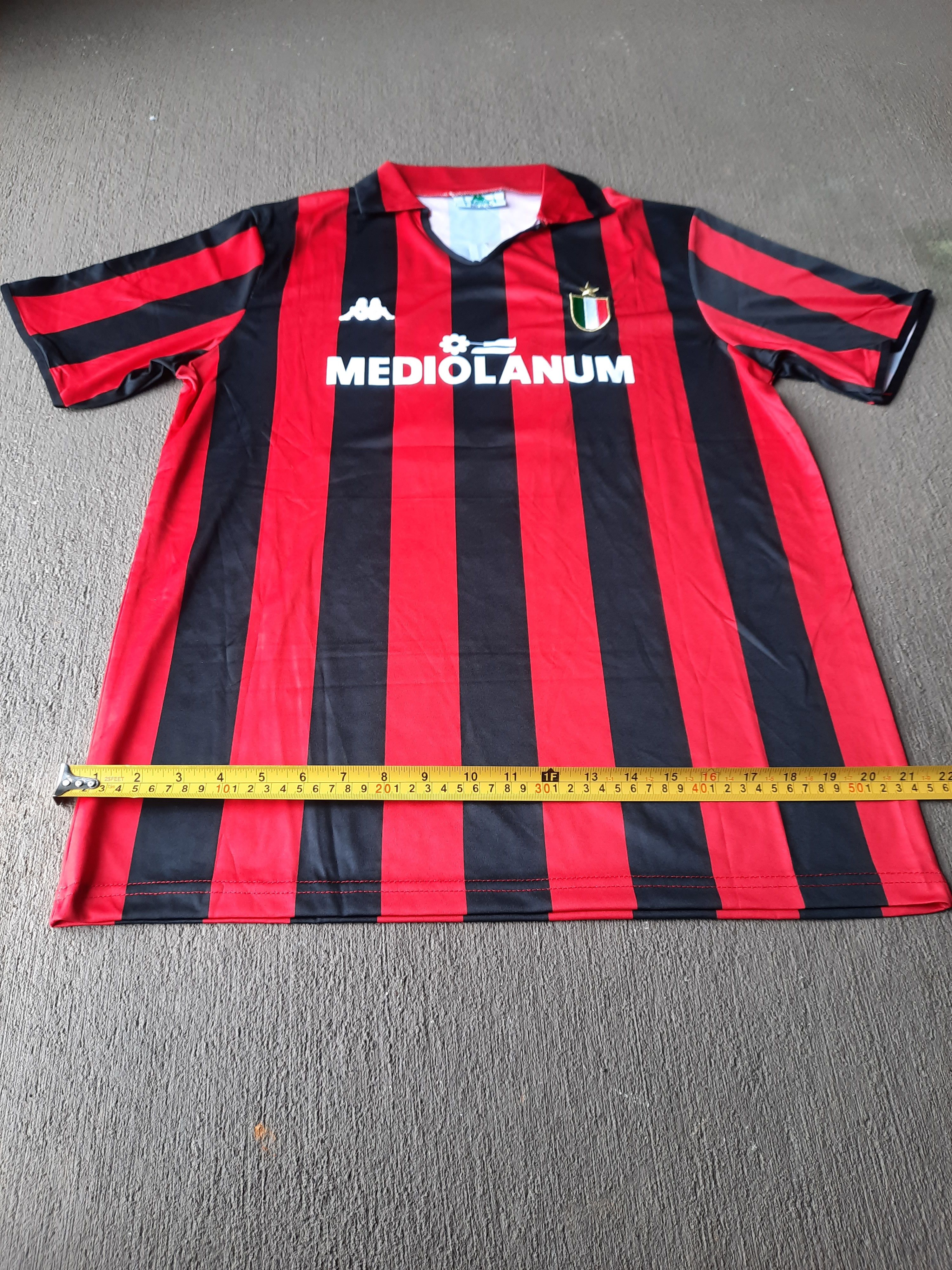 Kappa Kappa AC Milan 1988-1989 home jersey Size US L / EU 52-54 / 3 - 7 Thumbnail