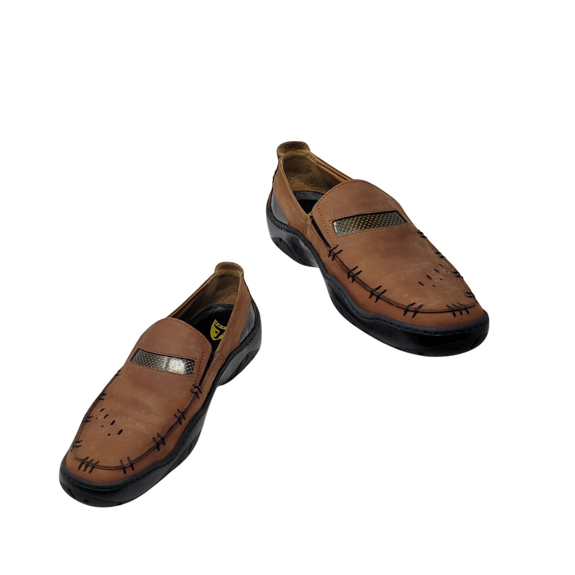 Michael Toschi Michael Toschi Mens Mach 8284 Leather Driving Loafers Brown Size US 9 / EU 42 - 14 Thumbnail
