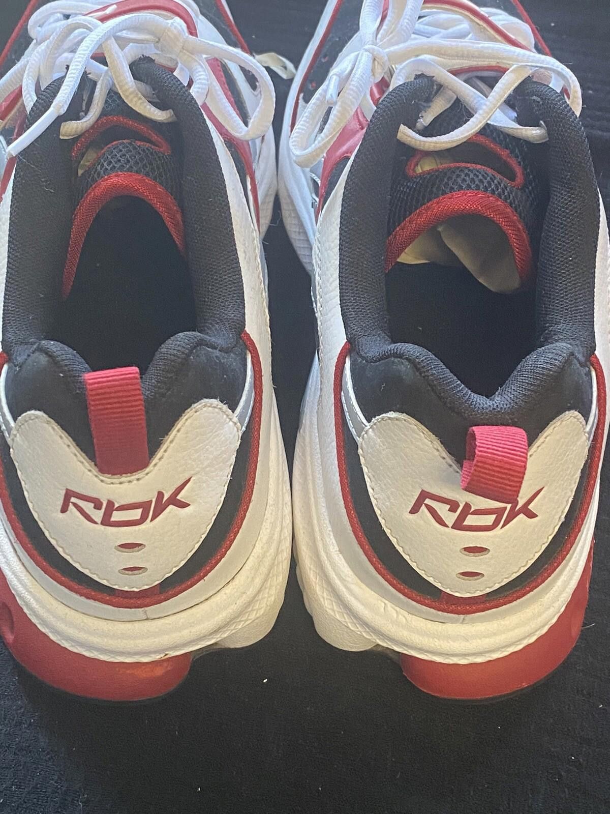 Reebok Reebok RB-704 FLU 2-177611 red black white shoes Size 12 Size US 12 / EU 45 - 11 Thumbnail
