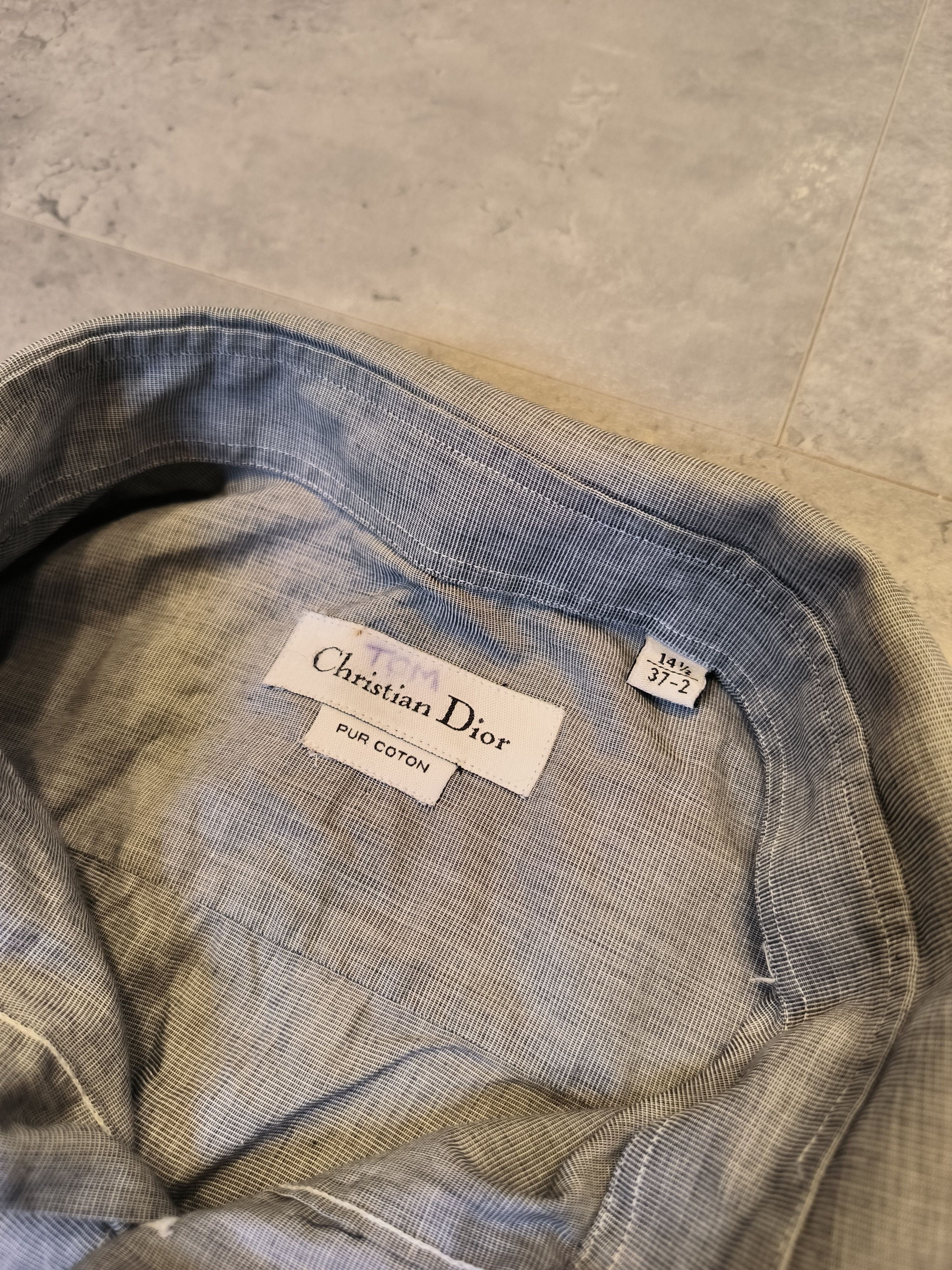 Dior Christian Dior Shirt Button Up Sleeve Logo Size US L / EU 52-54 / 3 - 4 Thumbnail