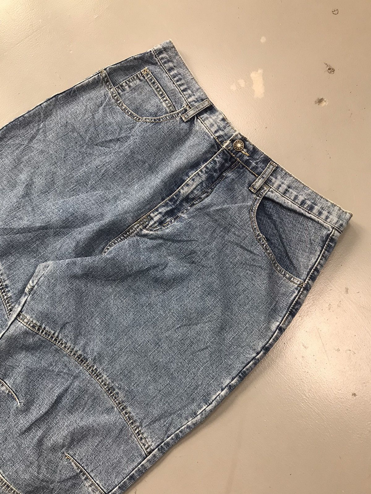 JNCO × Southpole × Vintage Vintage Go southern big pocket SpellOut denim Size US 34 / EU 50 - 5 Thumbnail