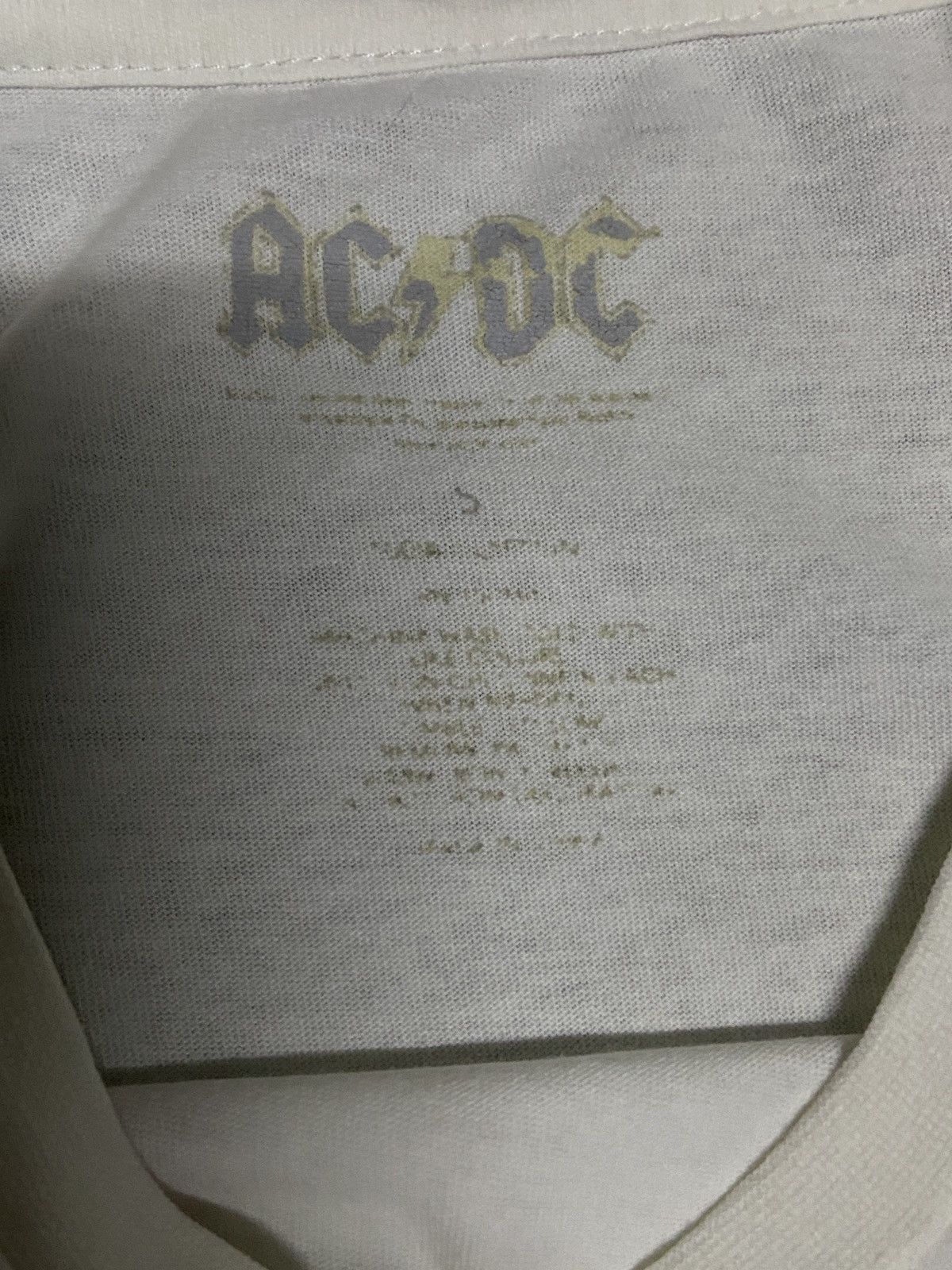 AC/DC AC/DC Official Licensed Tee (2020) Size US S / EU 44-46 / 1 - 3 Thumbnail