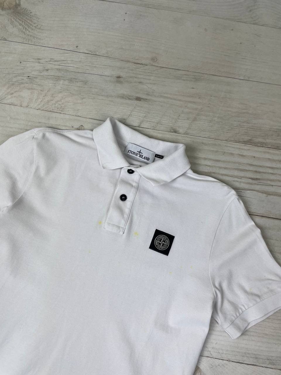 Stone Island Stone Island Polo Shirt Patch Program Distrissed Size US S / EU 44-46 / 1 - 2 Thumbnail