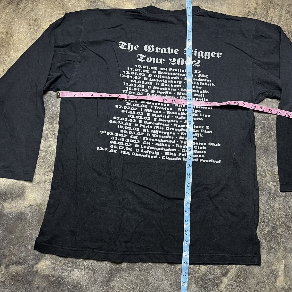 Vintage vintage grave digger longsleeve band tshirt Size US XL / EU 56 / 4 - 7 Thumbnail