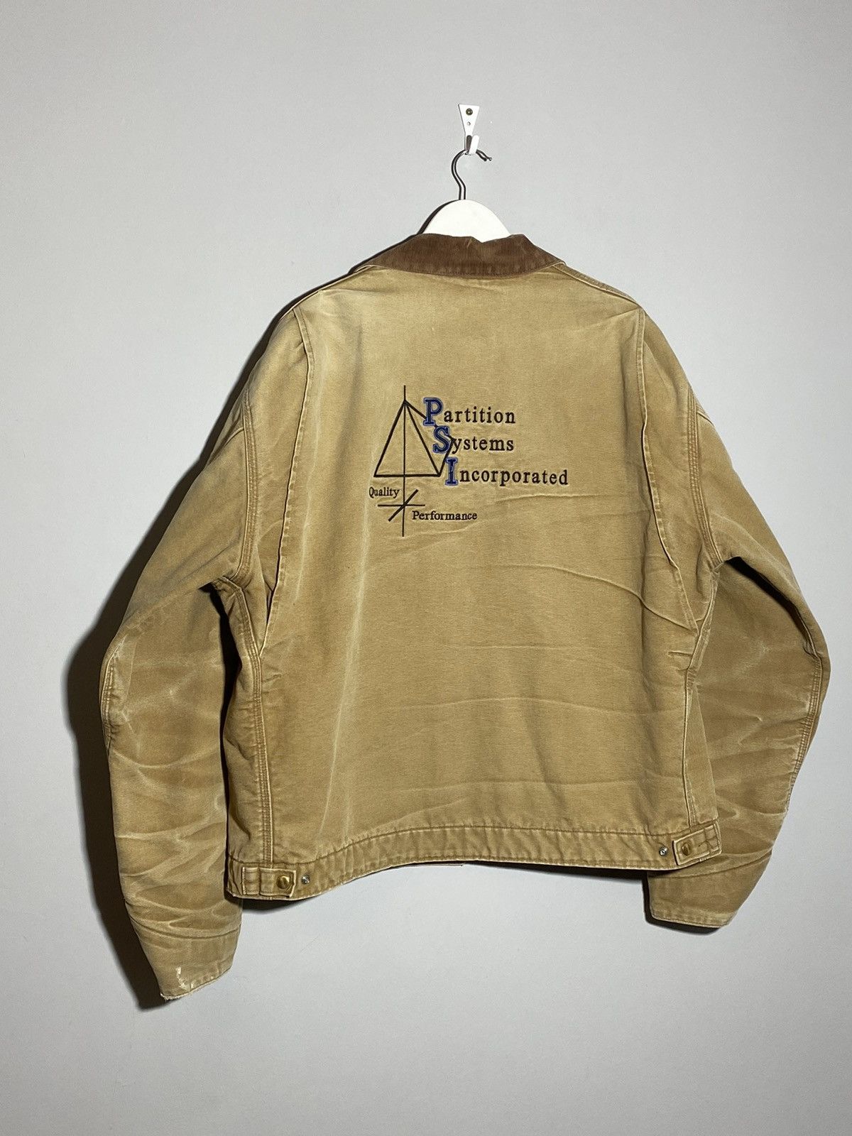Carhartt × Vintage Vintage Carhart Detroit Work Jacket Size US L / EU 52-54 / 3 - 2 Thumbnail