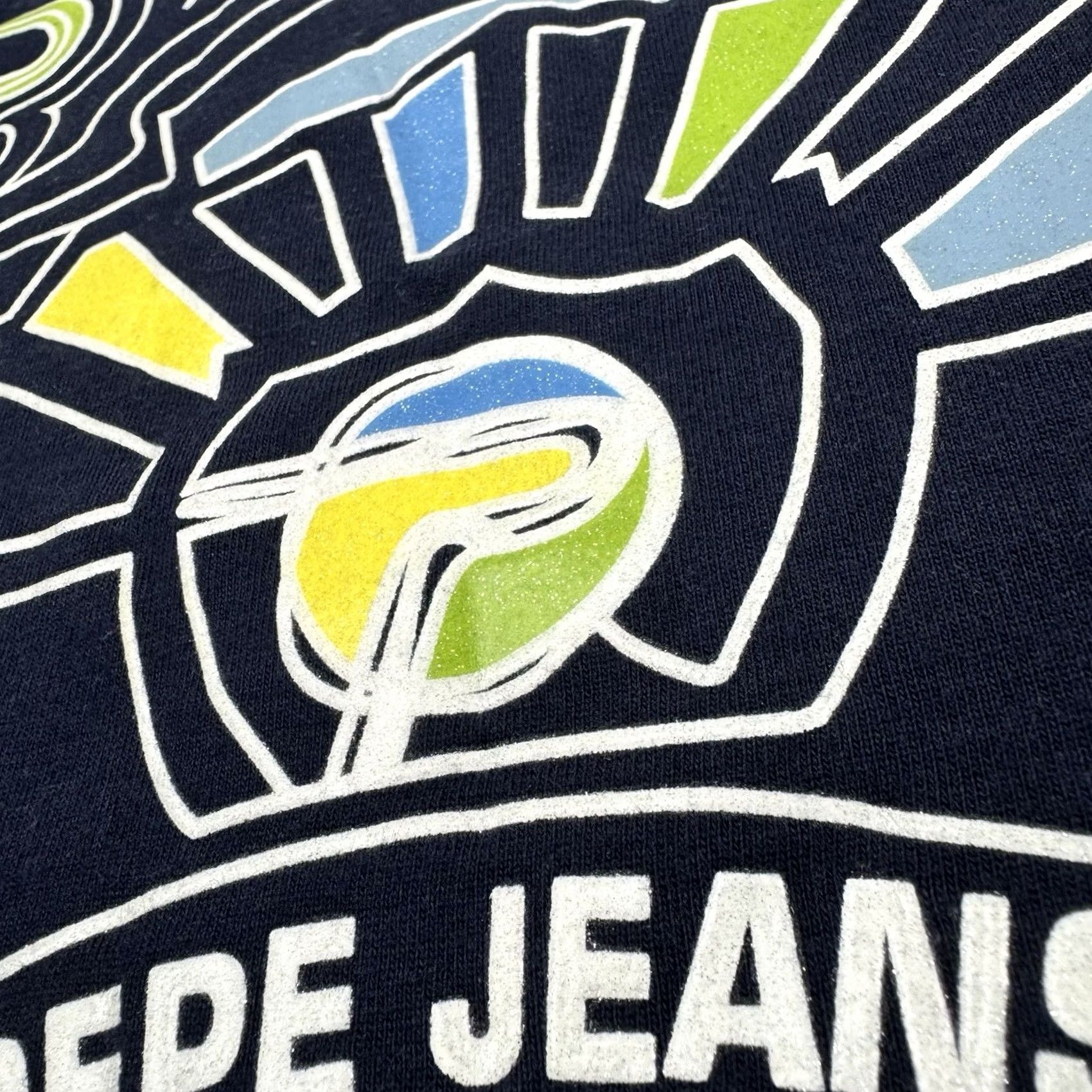 Vintage VINTAGE Pepe Jeans London T Shirt Adult XL Blue Cotton Short Sleeve Crew Neck Hip Hop London 90s Y2K Punk Hipster Mens Deco Size US XL / EU 56 / 4 - 4 Thumbnail