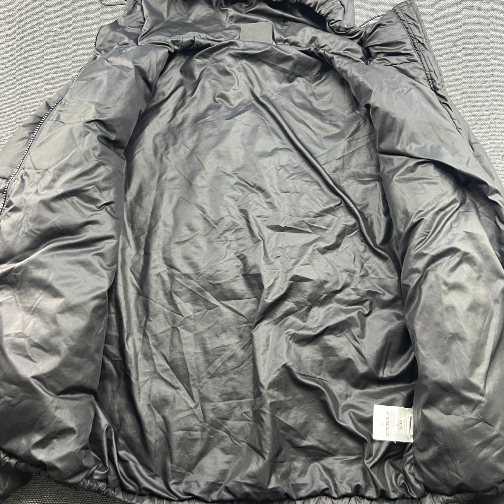Vintage PYREX Pyrex Vision Virgil Abloh Puffer Jacket Mens XS Black Hooded Full Zip Jacket Size US XS / EU 42 / 0 - 6 Thumbnail