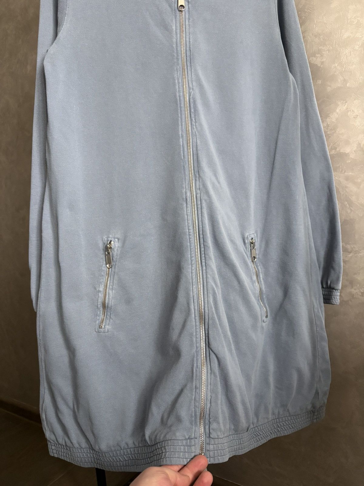 Maison Margiela VTG Maison Margiela MM6 Zip Bomber Long Jacket sz S Unisex Size S / US 4 / IT 40 - 9 Thumbnail