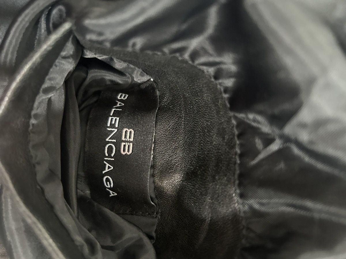 Balenciaga Balenciaga Leather Coat Size US L / EU 52-54 / 3 - 11 Thumbnail