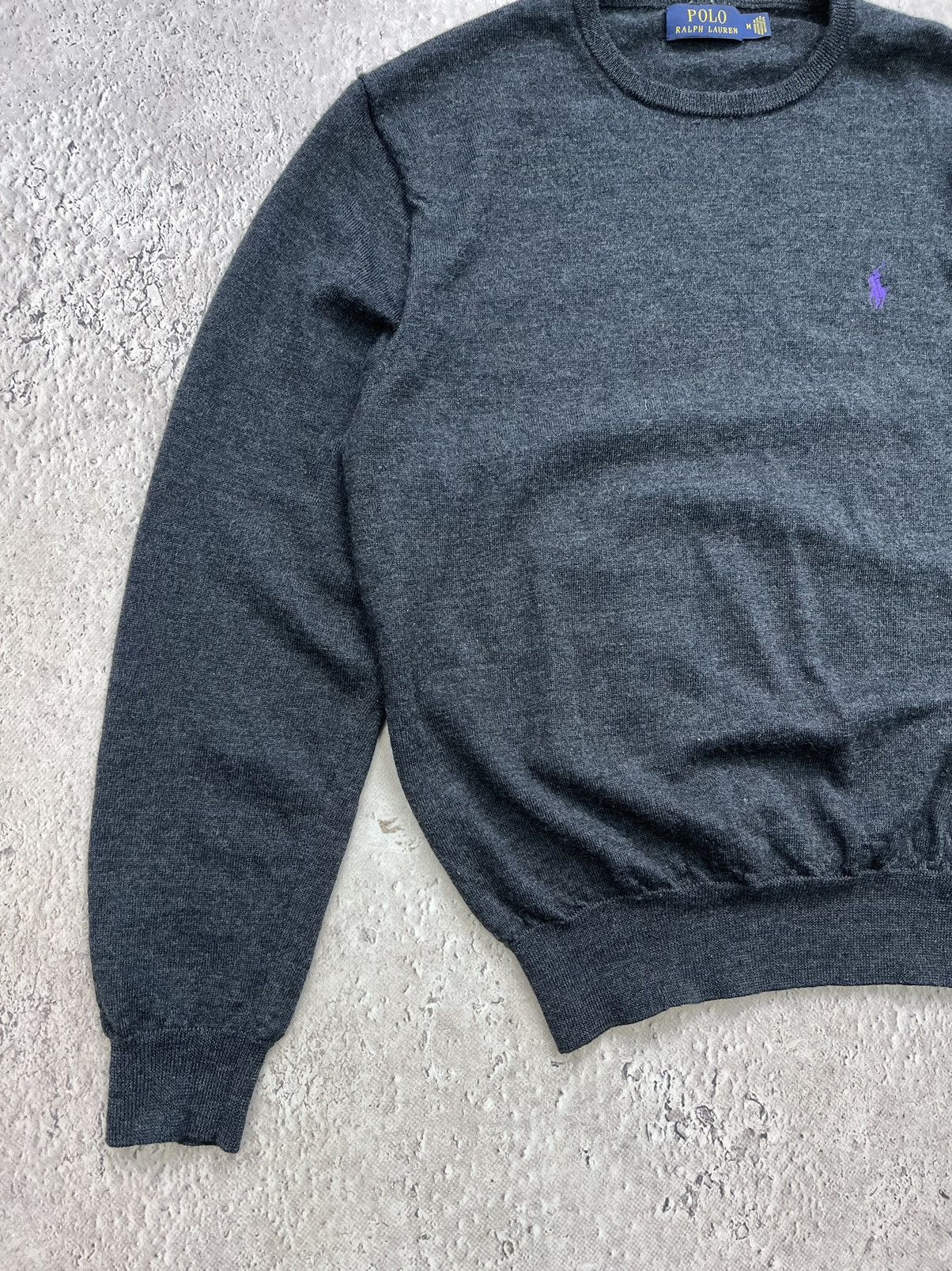 Polo Ralph Lauren × Vintage Vintage Polo by Ralph Lauren Wool Sweater Knitwear Size US M / EU 48-50 / 2 - 2 Thumbnail