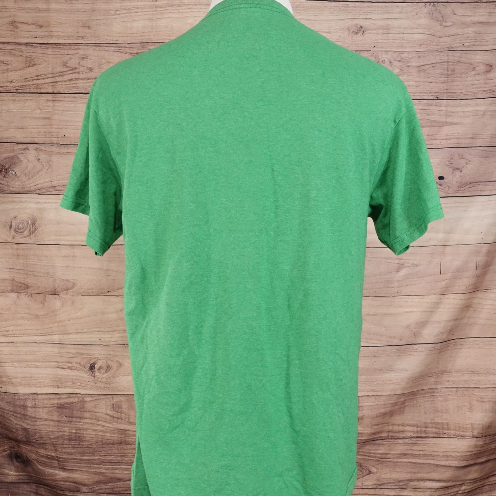 Delta VINTAGE Delta T-Shirt Unisex Adults Short Sleeve Crew Neck Cotton Green SZ L DOH FUNNY NOVELTY 90s Mens Girls Boys Size US L / EU 52-54 / 3 - 4 Thumbnail