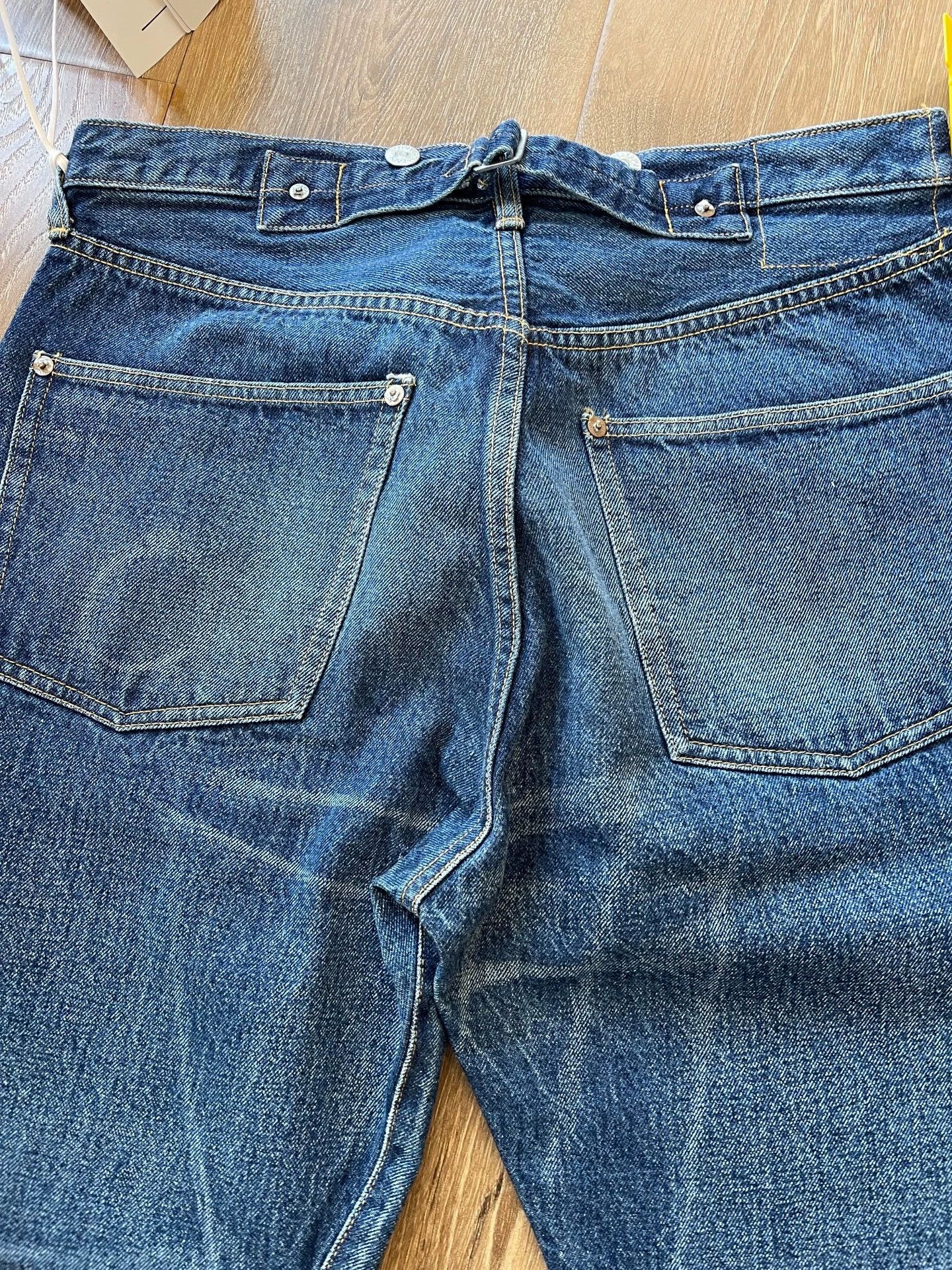 Kaptain Sunshine KAPTAIN SUNSHINE 24AW 1930 Jpn Straight Denim Wash Size US 32 / EU 48 - 4 Thumbnail