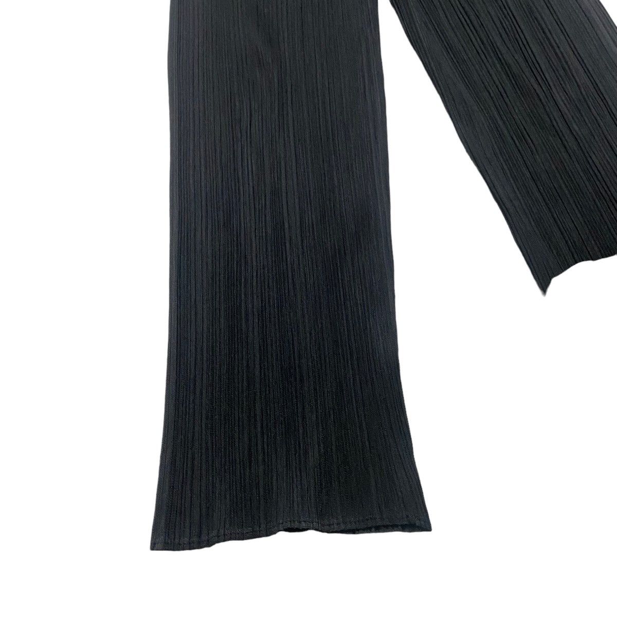 Pleats Please Issey Miyake Vintage Pleats Please Black Pants Straight Leg Size US 30 / EU 46 - 8 Thumbnail