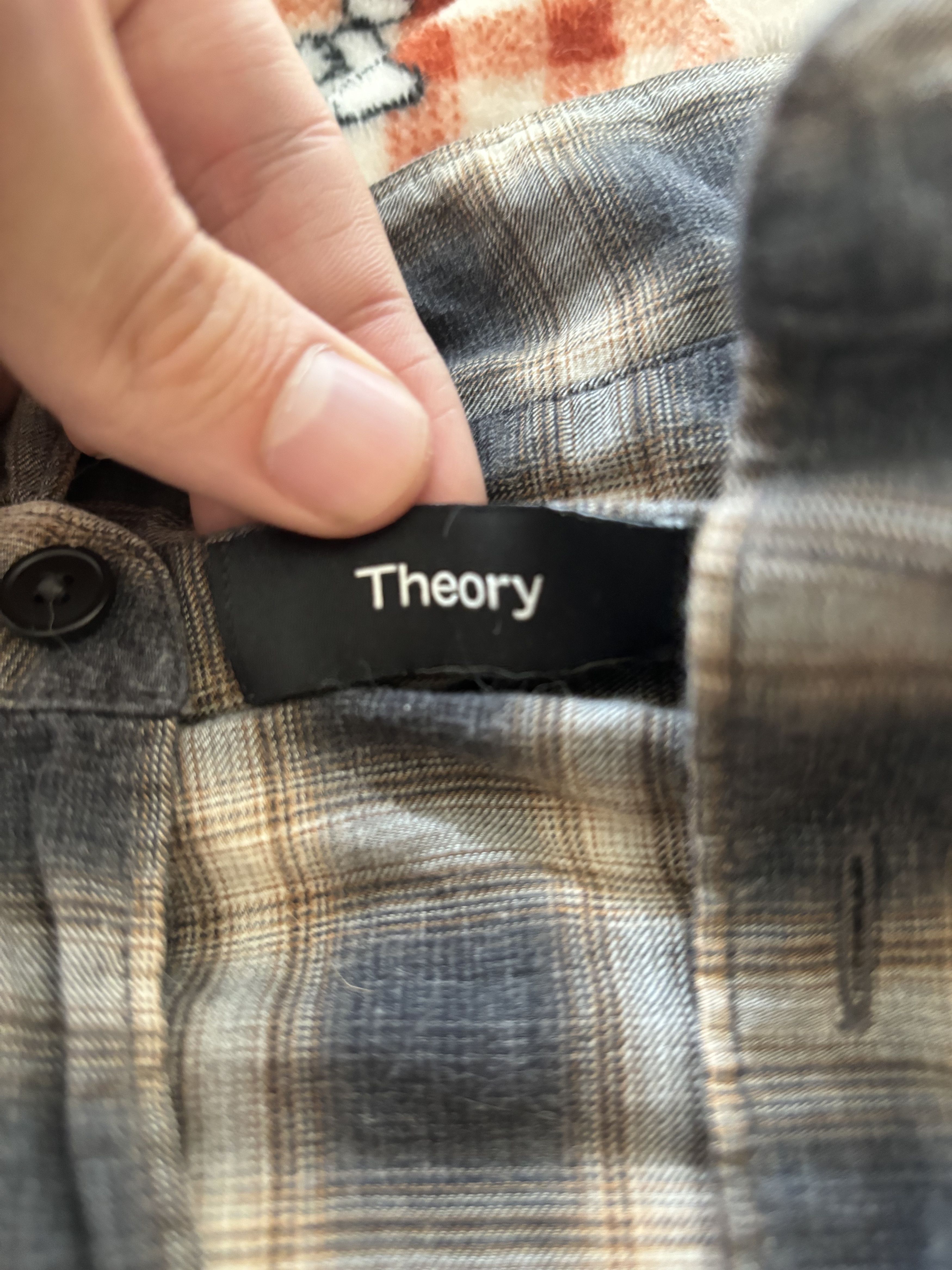 Theory Theory Side Pocket Flannel Size US M / EU 48-50 / 2 - 2 Thumbnail