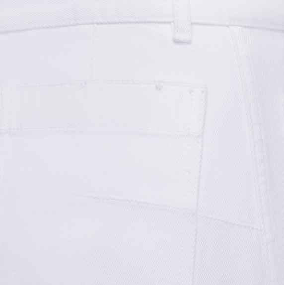Dior o1w1db10925 442P04 Dioriviera Flared Jeans in White Size 25" / US 0 / IT 36 - 3 Thumbnail
