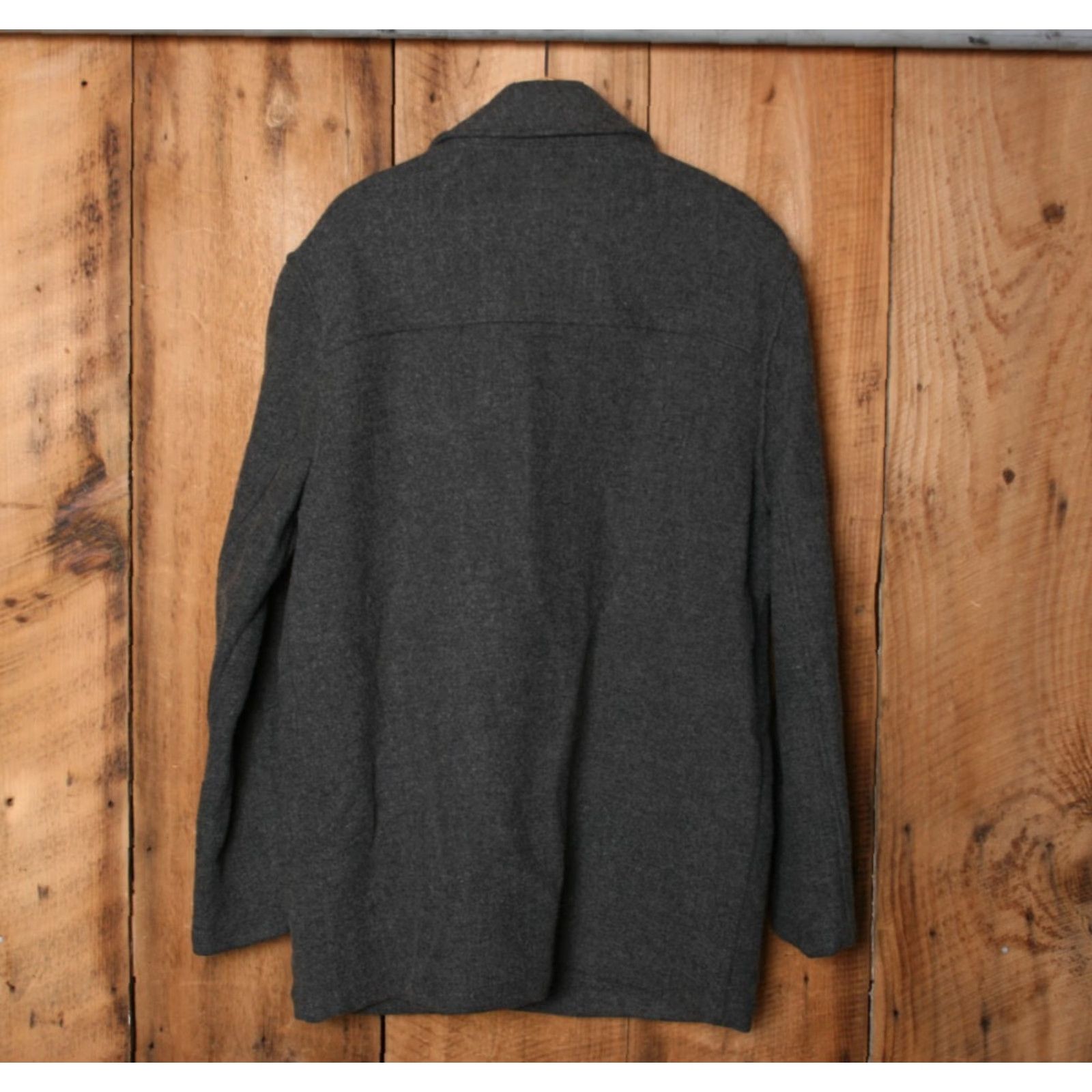 Kenneth Cole VINTAGE Kenneth Cole New York Gray Wool Blend Top Coat Men's L Coat Size US L / EU 52-54 / 3 - 6 Thumbnail