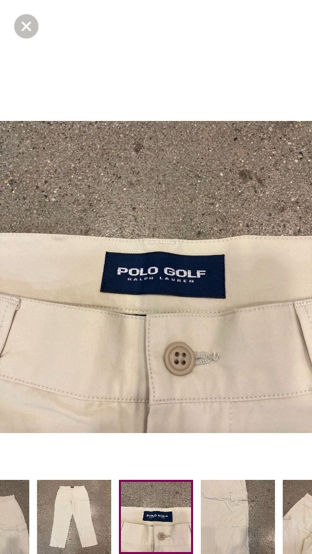 Polo Ralph Lauren Polo Golf Ralph Lauren Pants With Cargo Pocket 38WX32L Size US 38 / EU 54 - 4 Thumbnail