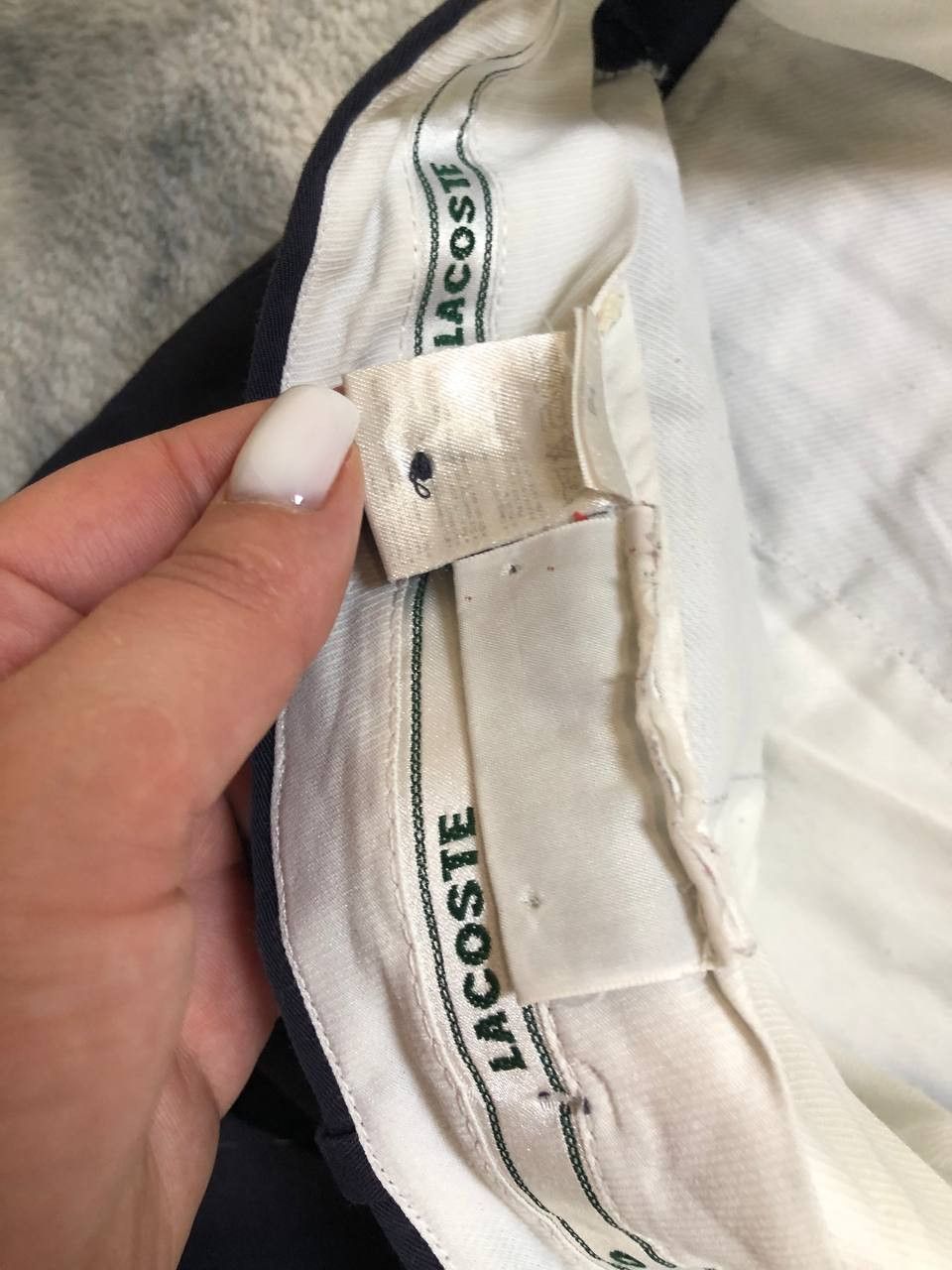 Lacoste Vintage Lacoste casual pants Size US 38 / EU 54 - 2 Thumbnail