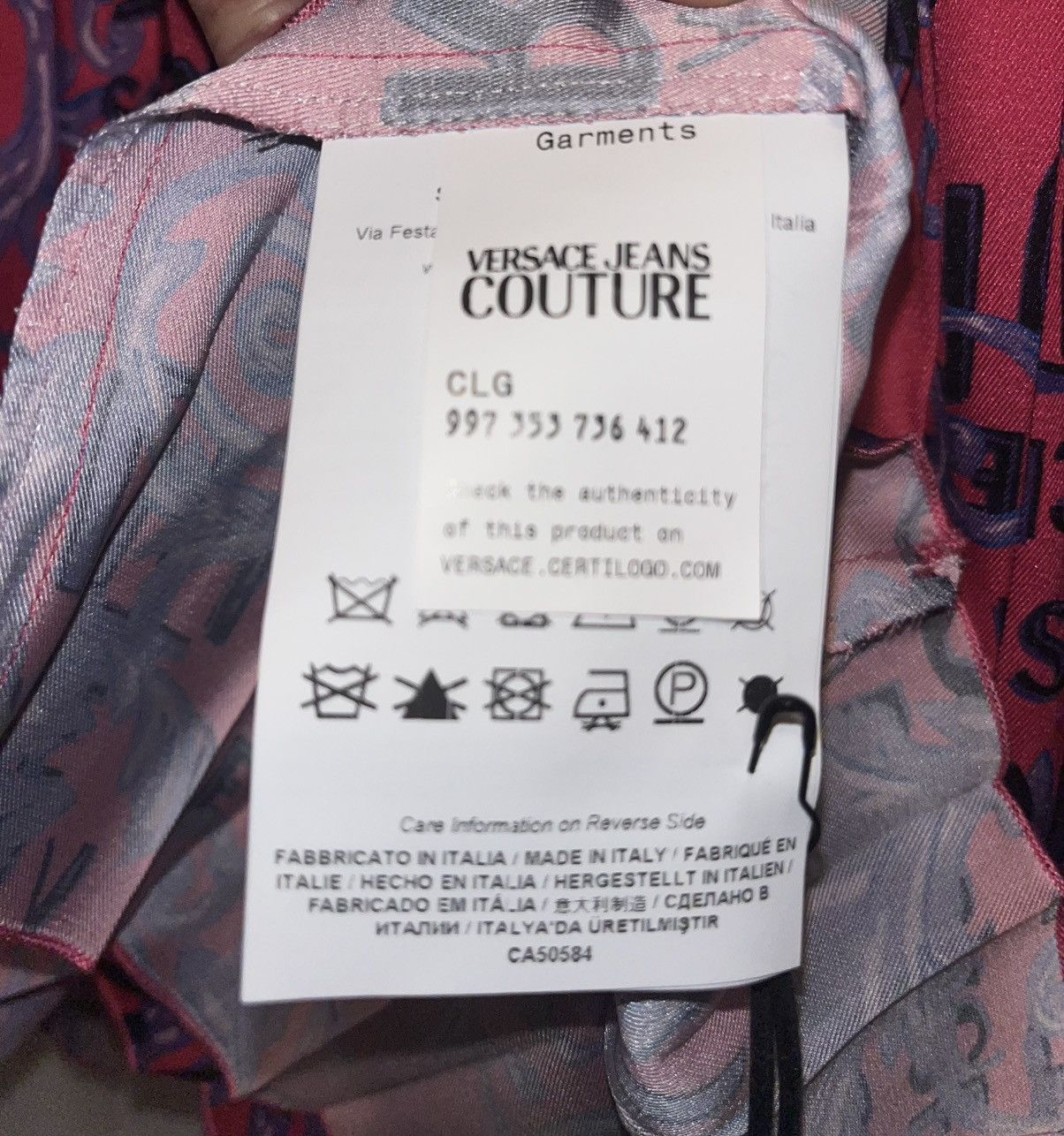 Versace Jeans Couture Versace Jeans Couture Size 30" / US 8 / IT 44 - 4 Thumbnail