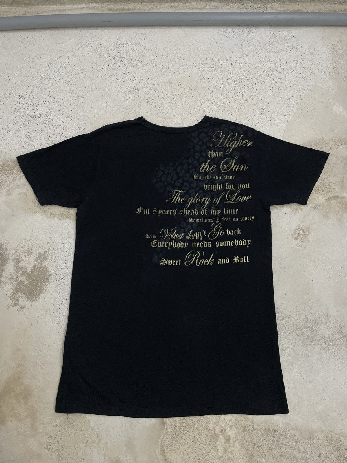 Hysteric Glamour Clash Ahead Y2K Poem Wording Affliction Golden Glory Size US M / EU 48-50 / 2 - 2 Thumbnail