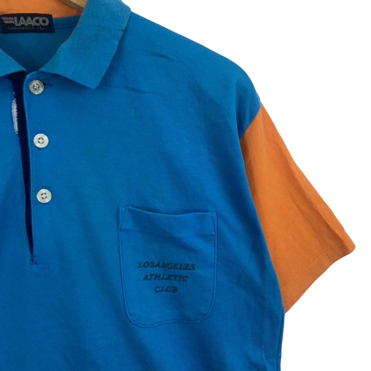 Vintage Vintage LAACO ATHLETIC CLUB Los Angeles Polo Tee Shirt Size US L / EU 52-54 / 3 - 5 Thumbnail