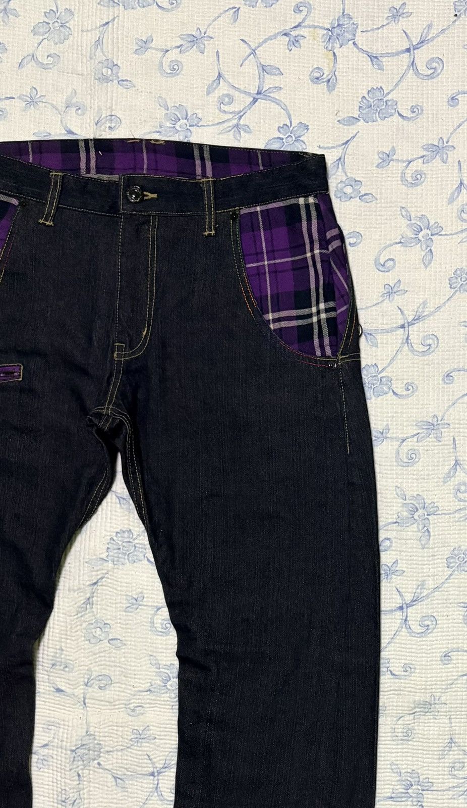 Japanese Brand Japanese International World Jeans Streetwear Denim Size US 33 - 7 Thumbnail